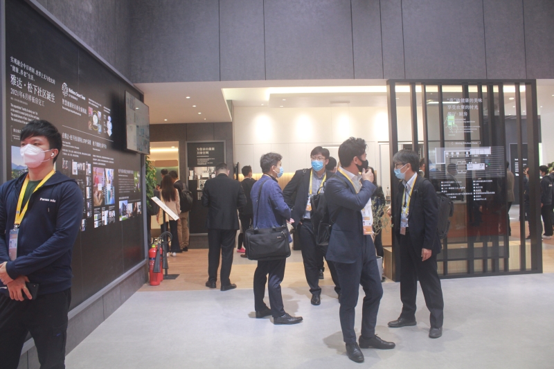 第五屆進口博覽會現場照片